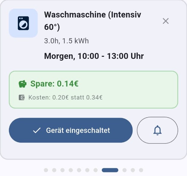 Waschmaschinen Spartipp